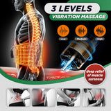 DS NA Inflatable Heating Massage Waist Belt with 3-Level Heat & Vibration – Cord