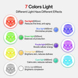 DS NA 7-Color LED Facial Light Mask – Rechargeable Skincare Device for Home Use