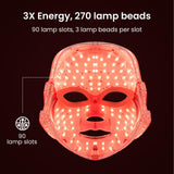 DS NA 7-Color LED Facial Light Mask – Rechargeable Skincare Device for Home Use