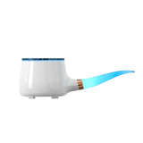 DS NA Pipe-Shaped Aromatherapy Humidifier with LED Flame & Mist – USB Desk