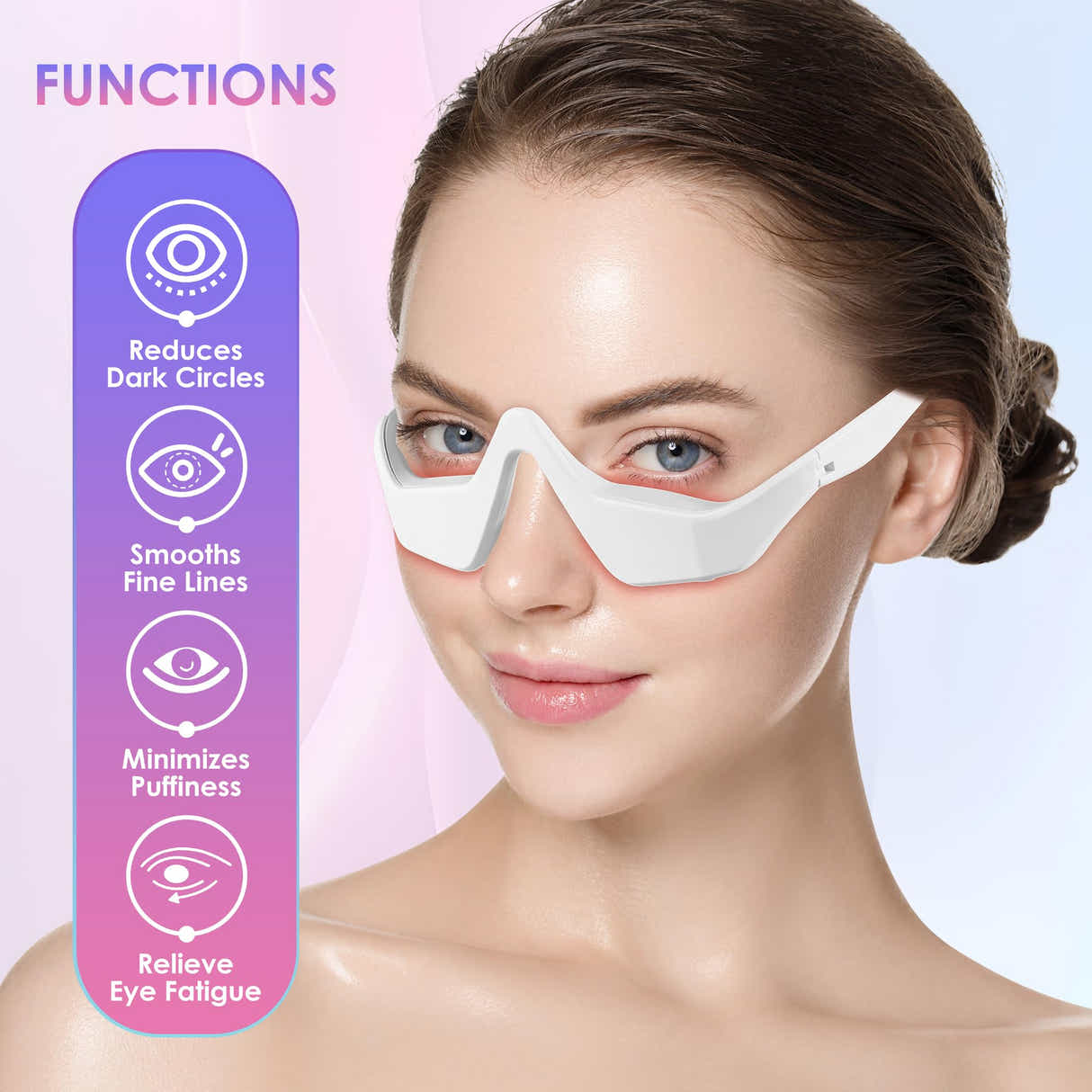 DS NA Eye Contour Beauty Goggles – Portable Anti-Aging Eye Massager
