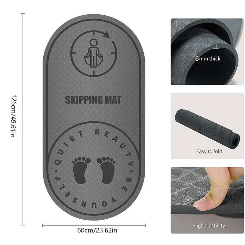 DS NA High-Density Anti-Noise Jump Rope Mat