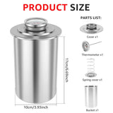 DS NA Stainless Steel Ham Maker with Thermometer