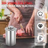 DS NA Stainless Steel Ham Maker with Thermometer