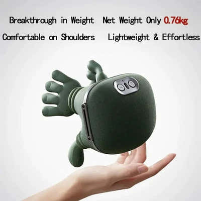 DS NA Massager, Real Hand Simulation Shiatsu Deep Tissue Electric Massager for N