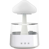 DS NA Rain Cloud Humidifier, Essential Oil Diffuser, Cute Mushroom Night Light W