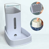 DS NA Automatic Water/Dog Feeder Fountain - 3.8L X 2 Pieces - Dog/Cat/Dog Food F