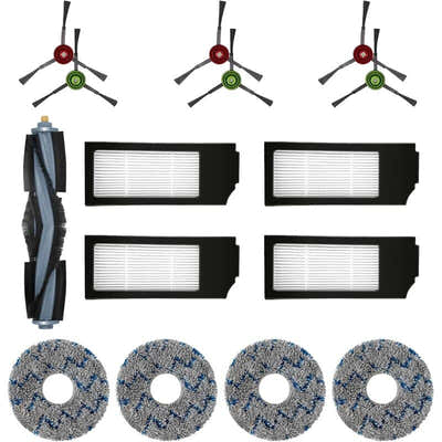 DS NA Filter Brush Cloth Replacement Accessories Set For Ecovacs Deebot T20 Omni