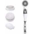 DS NA 4 In 1 Waterproof Electric Bath Brush Multifunctional Body Cleaning Brush