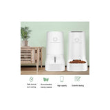 DS NA Automatic Food & Water Dispenser Fountain – 3.75L 2PCS Set for Dogs & Cats
