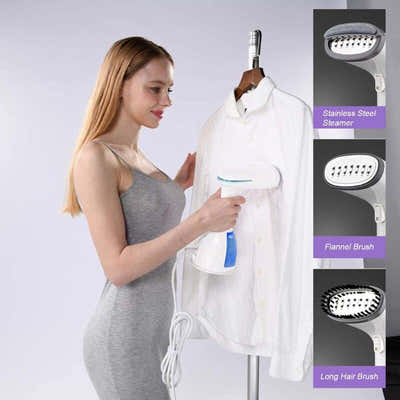 DS NA Garment Steamer 1000W 280Ml Handheld Vertical Iron Portable Ironing Wrinkl
