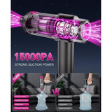 DS NA 4-In-1 Powerful Cordless Car Vacuum Cleaner, 15Kpa Mini Cordless Handheld