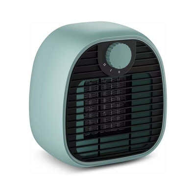 DS NA Fan Heater, 650/1000W Electric Fan Heater, Overheat & Tip-Over Protection