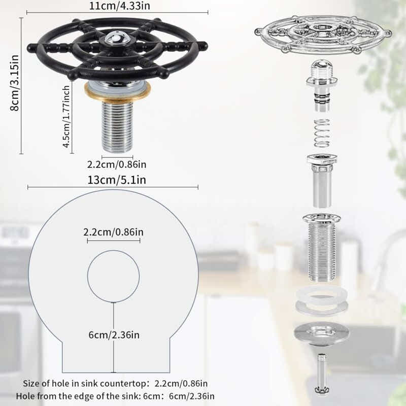 DS NA Glass Rinser, Stainless Steel Glass Rinser, Glass Rinser For Kitchen Sink