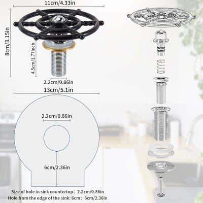 DS NA Glass Rinser, Stainless Steel Glass Rinser, Glass Rinser For Kitchen Sink