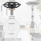DS NA Glass Rinser, Stainless Steel Glass Rinser, Glass Rinser For Kitchen Sink
