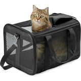 DS NA Pet Carrier Bag – Travel Carrier for Cats, Small Dogs, Kittens & Puppies