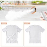 DS NA Garment Steamer, Mini Portable Iron, 30S Fast Heat-Up, 1000W, 120Ml,