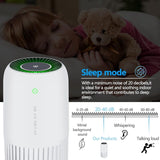 DS NA Air Purifier With True Hepa Filter With Uv-C Light, Mini Air Purifier
