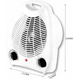DS NA Electric Fan Heater, Electric Stove, 1000W / 2000W