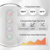 DS NA Hand Massager with Inflatable Cushion – Heat & Compression Therapy