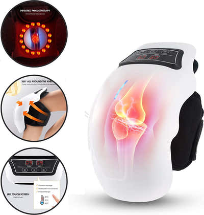 DS NA Deluqse Knee Massager – Infrared, Vibration & Thermal Therapy (Cordless)