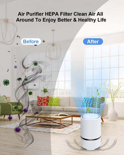 DS NA Air purifier For living room, bedroom, office and baby's room