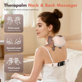 DS NA 4D neck massager, shoulder massager with heating, a cordless and portable