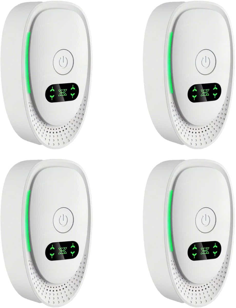 DS NA Plug-in Negative Ion Air Purifier (4-Pack) - Mini Portable
