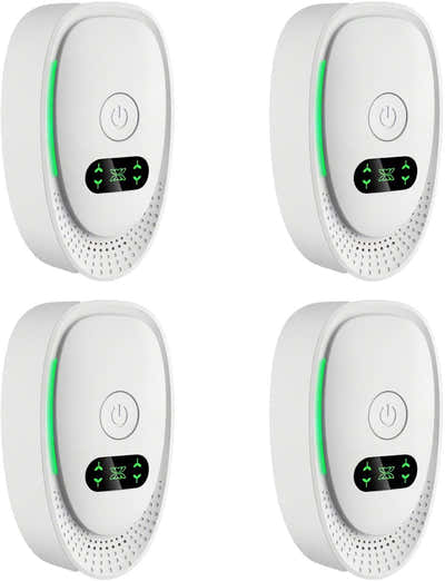 DS NA Plug-in Negative Ion Air Purifier (4-Pack) - Mini Portable