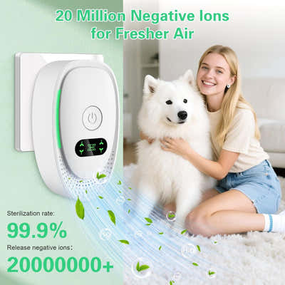 DS NA Plug-in Negative Ion Air Purifier (4-Pack) - Mini Portable
