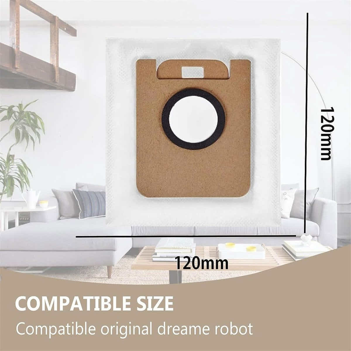 DS NA Vacuum cleaner bags - Eco-friendly vacuum cleaner bags - Practical vacuum