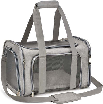 DS NA Bicycle Panniers – Dog Carrier Bag for Airplanes & Travel (Small Dogs)