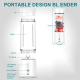 DS NA Blender - Mini Blender - Smoothie Maker - USB Rechargeable Mini Blender