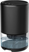DS NA Dehumidifier Air Dehumidifier  Portable 3 L/h With 1 L Water Tank Black