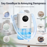 DS NA Dehumidifier - Ultra-Quiet Smart Dehumidifier For Drying Laundry