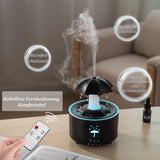 DS NA Aromatherapy Humidifier  300ml  Remote Control and Timer - 7-Color LED