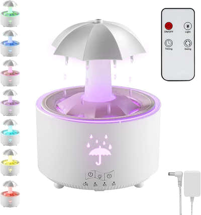 DS NA Aromatherapy Humidifier - Umbrella Humidifier - 300ml- 7-Color LED