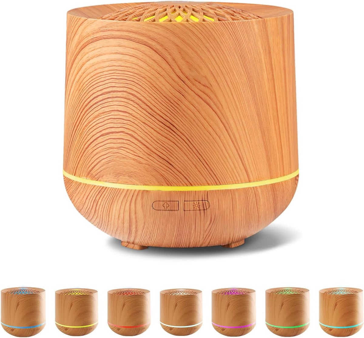 DS NA Humidifiers - Aromatherapy Humidifier - 300ml Diffuser 7-Colors Led