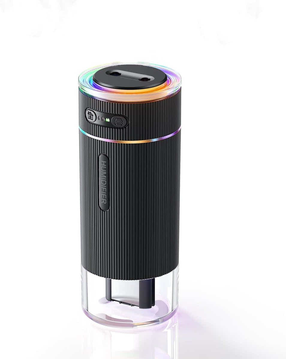 DS NA Humidifiers Mini desktop humidifier for travel, office - Black
