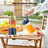 DS NA Portable Blender - Mini Blender - 12 Blades - Portable - On-the-Go Blender