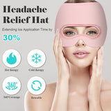 DS NA Migraine Relief Hat - Eye Mask - Cooling Eye Mask - Headache Relief - Hot