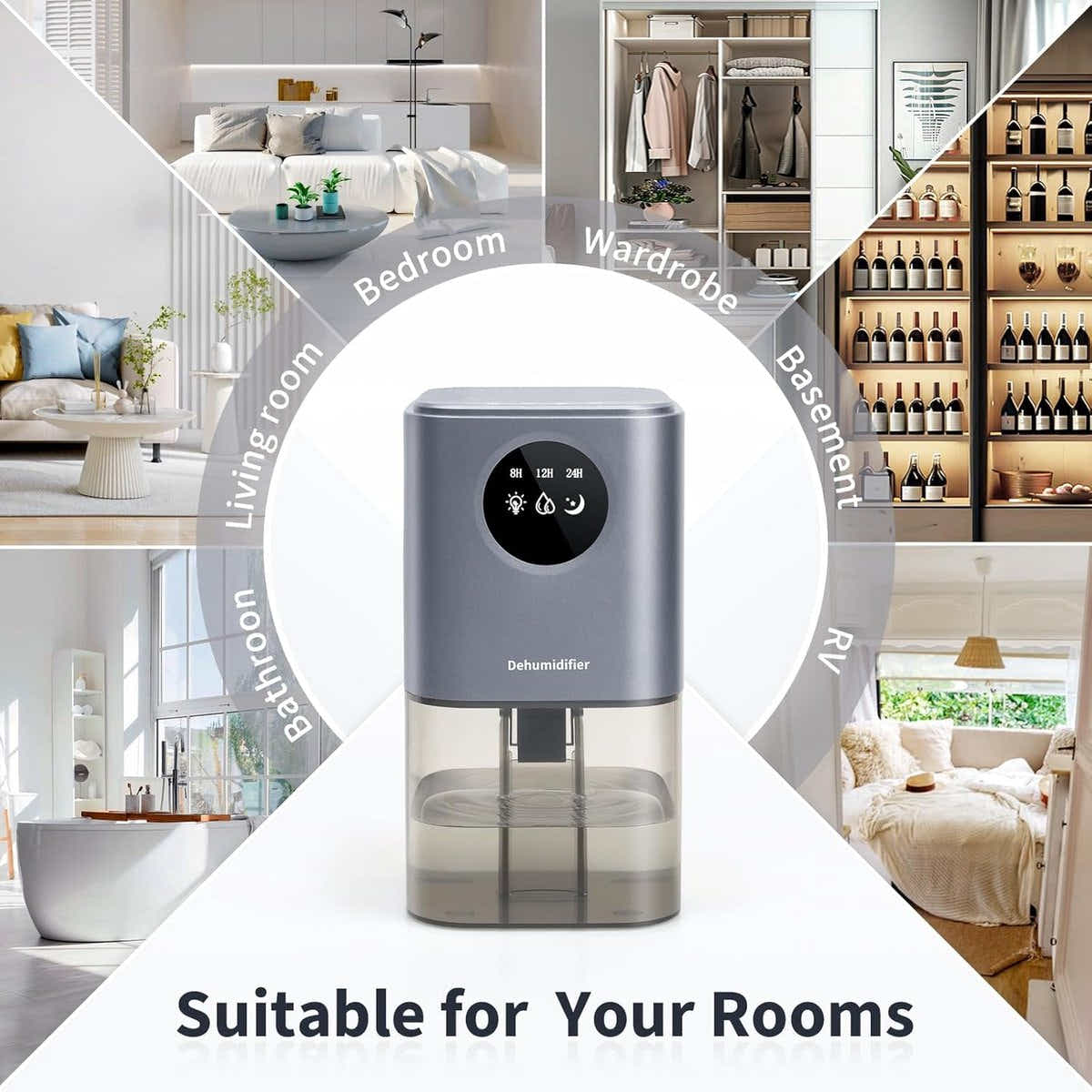 DS NA Dehumidifier - Intelligent Ultra - Silent Dehumidifier