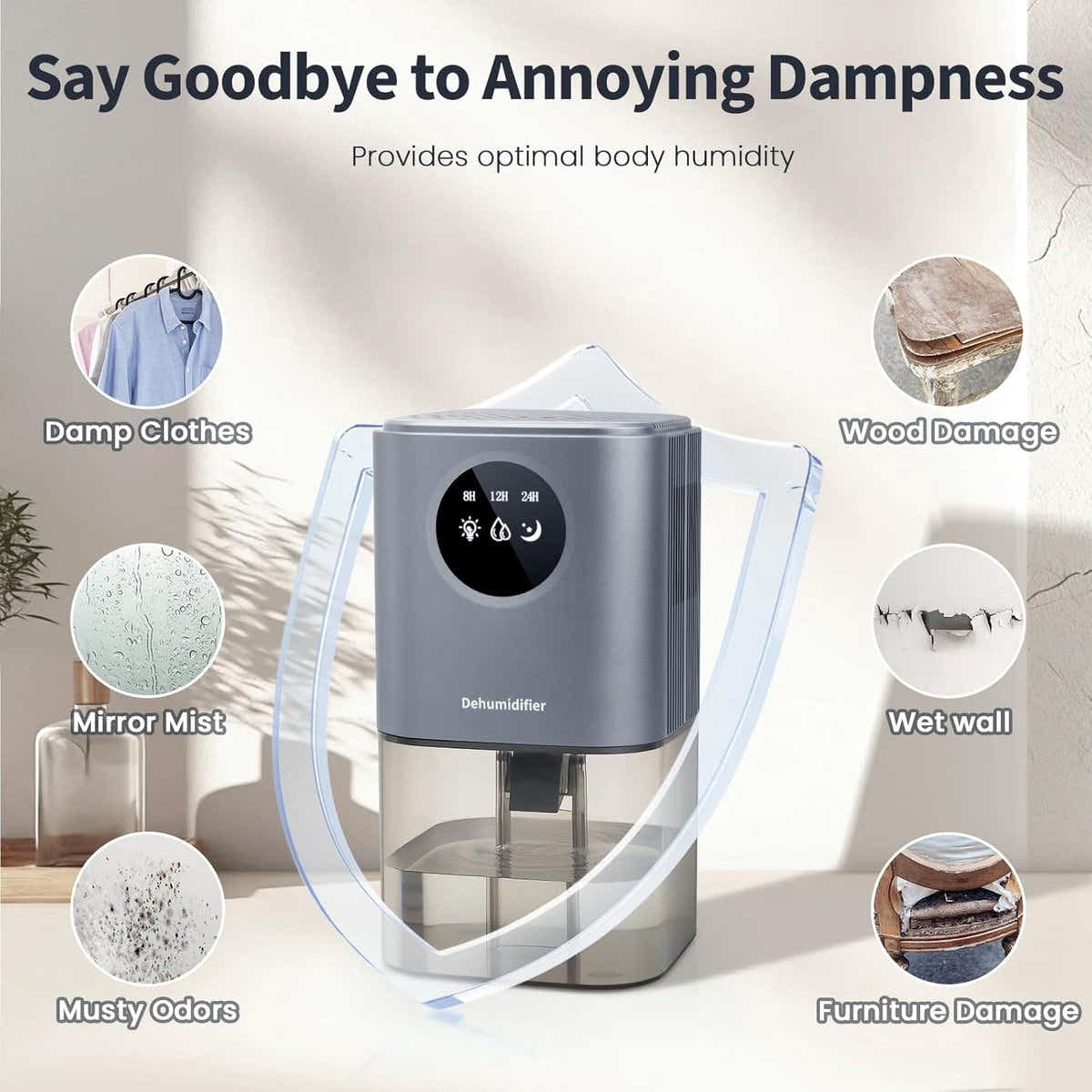 DS NA Dehumidifier - Intelligent Ultra - Silent Dehumidifier