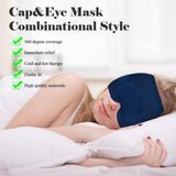 DS NA Migraine Relief Hat – Cooling & Heating Eye Mask for Headache Relief