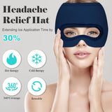 DS NA Migraine Relief Hat – Cooling & Heating Eye Mask for Headache Relief