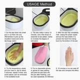 DS NA Paraffin wax warmer - Candle wax melting pot with handle and heat-insulati