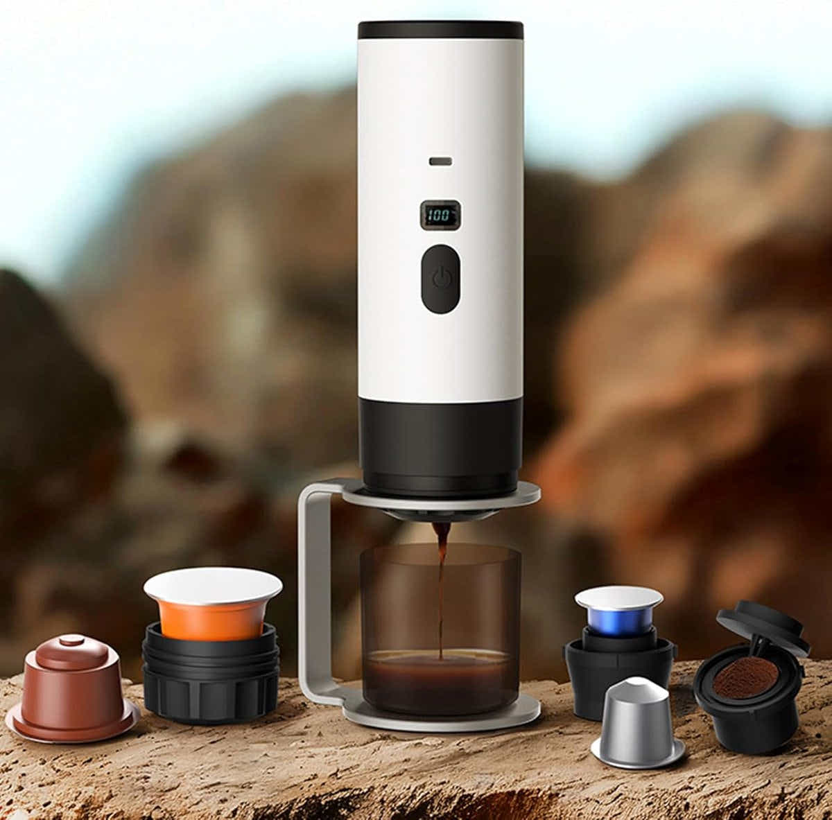 DS NA Coffee maker - Coffee machines - Portable coffee maker - 3-in-1