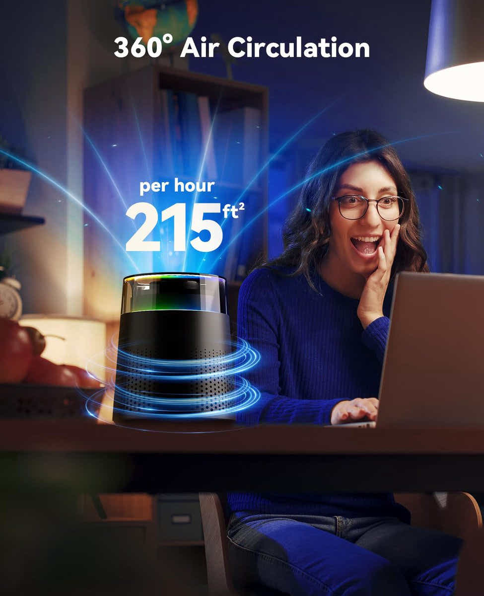 DS NA Air purifier - Air purifier with LED