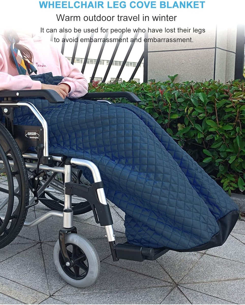 DS NA Wheelchair Blanket Footmuff – Windproof & Waterproof Unisex Cashmere